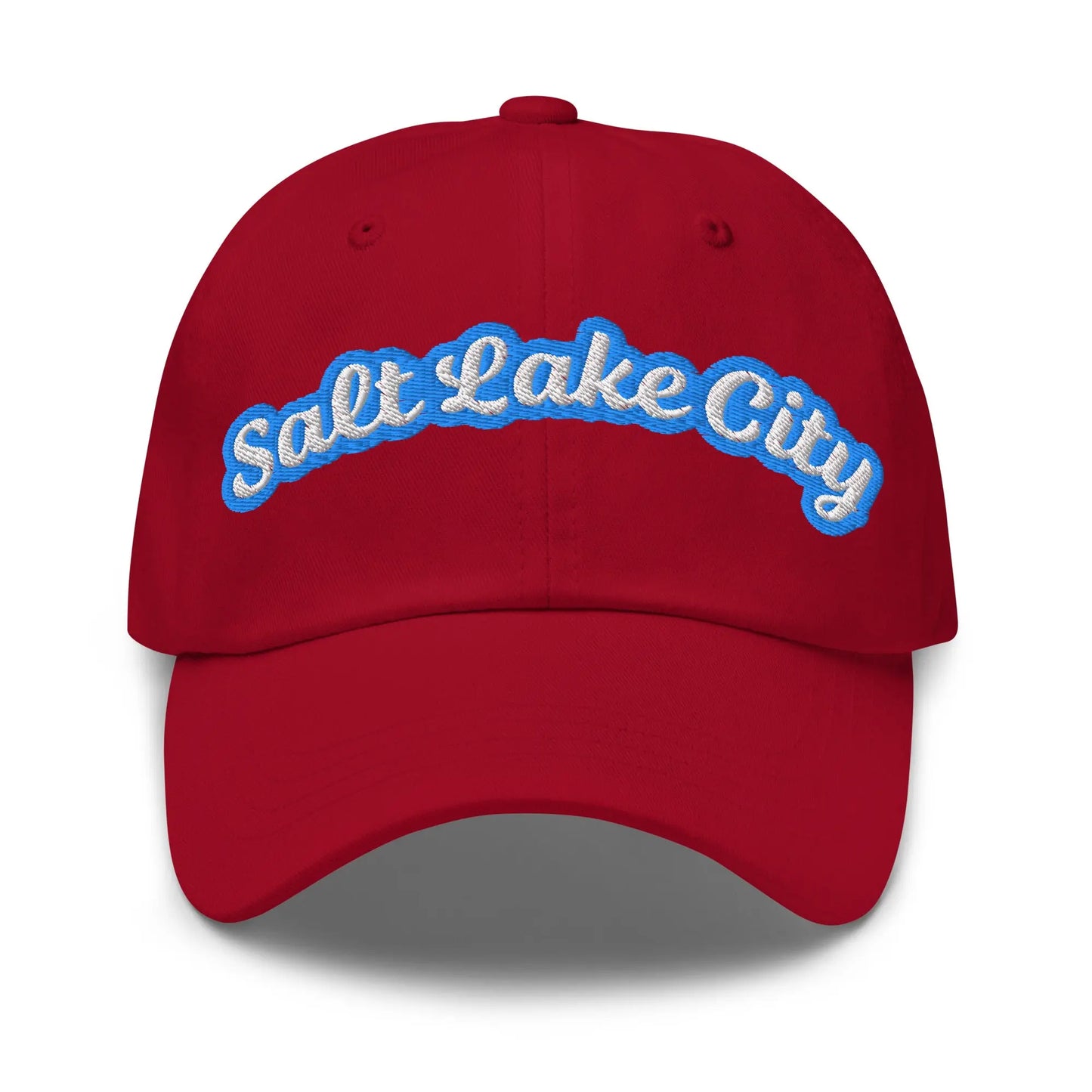 Embroidered Cotton Dad Hat
