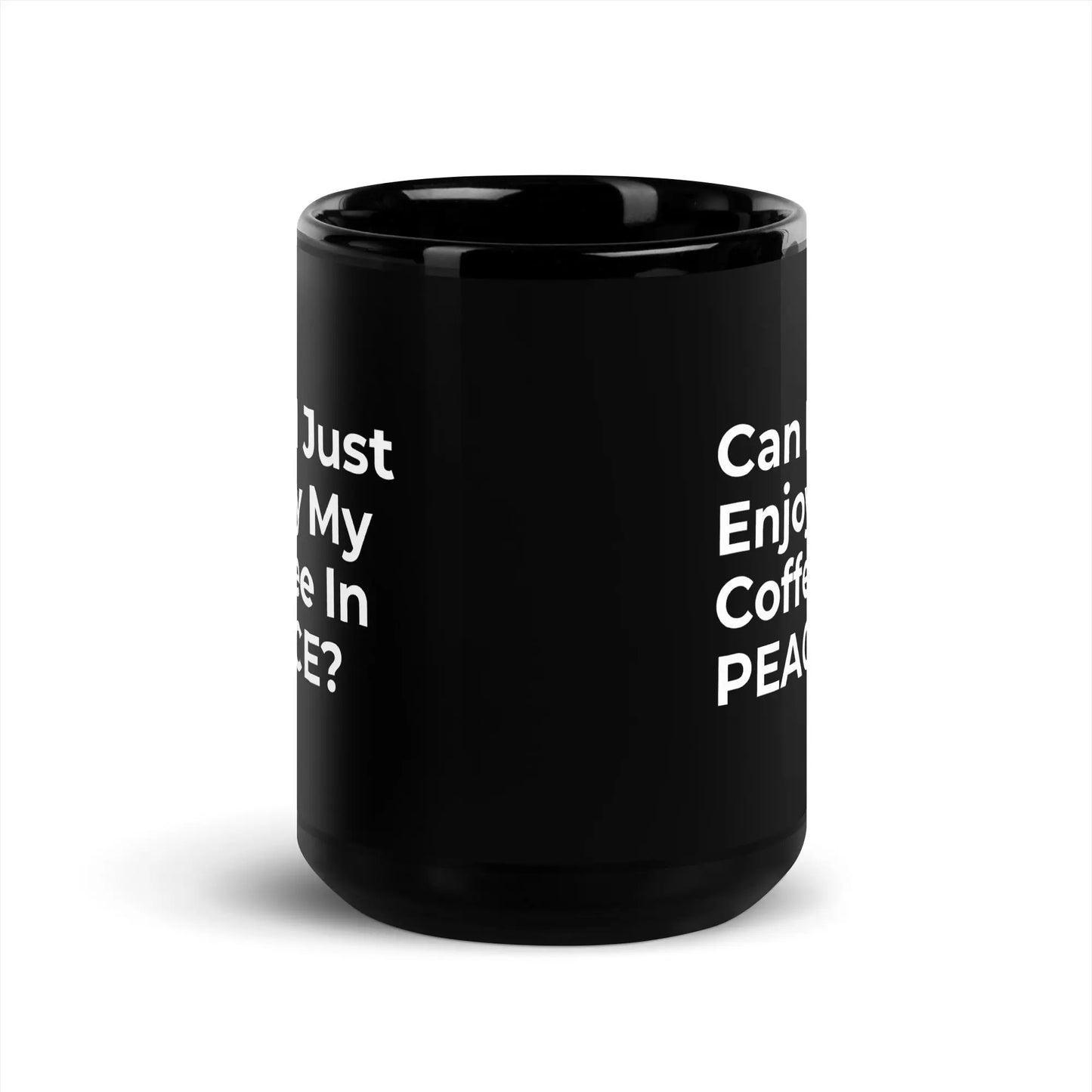  Black Glossy Mug