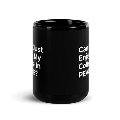  Black Glossy Mug