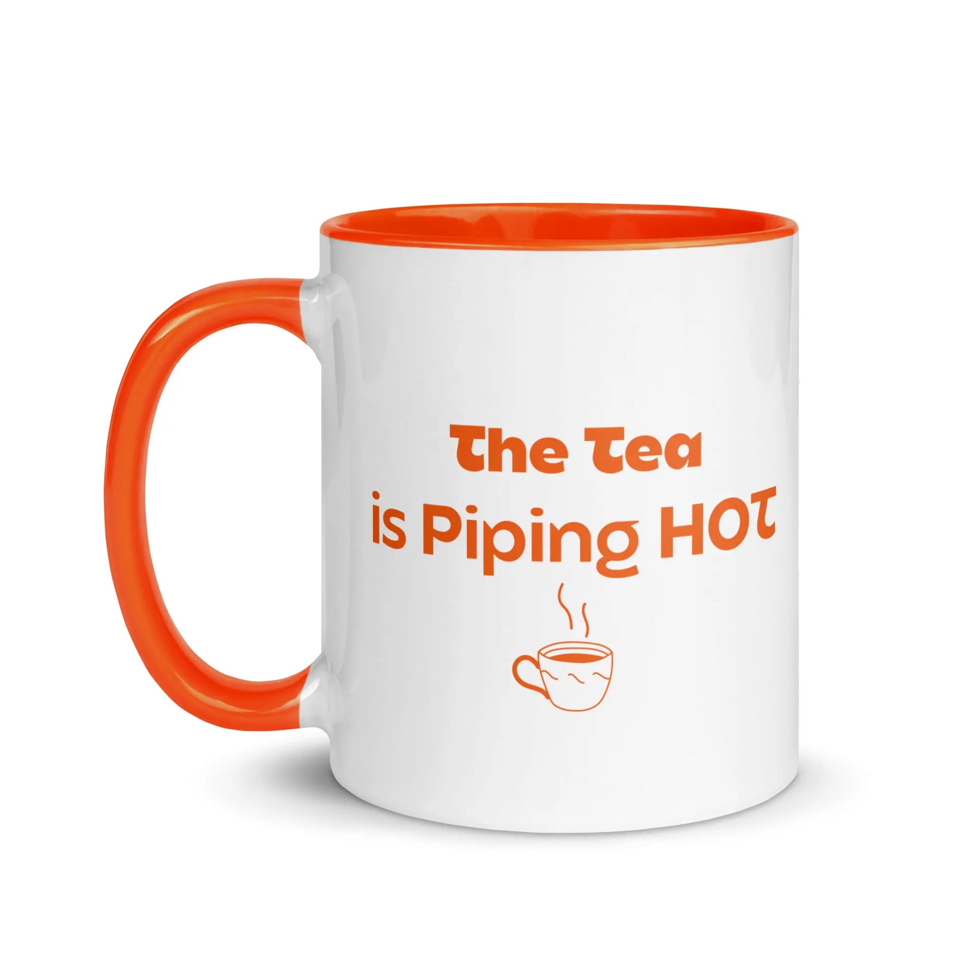 Orange Glossy Mug