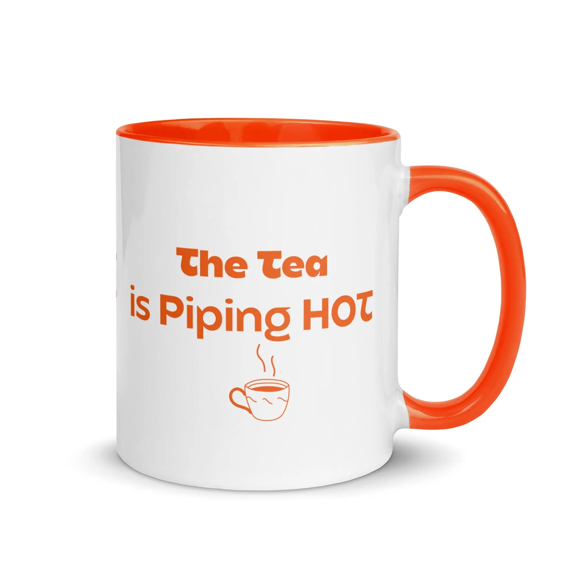 Orange Glossy Mug