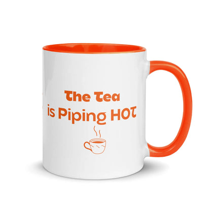 Orange Glossy Mug